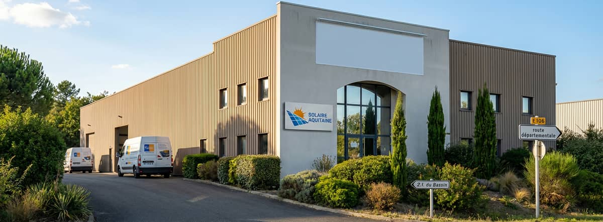 Siège social PV Solaire Aquitaine à Bordeaux Bacalan