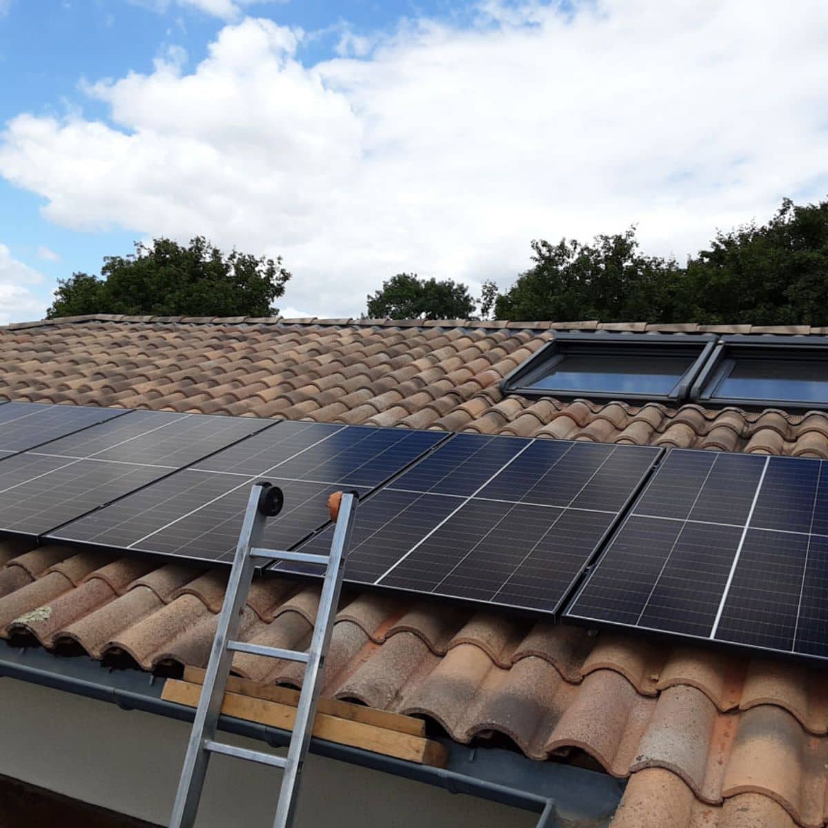 Installation photovoltaïque à Pessac